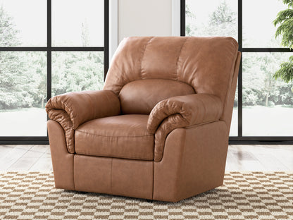 Auburndale Furniture Outlet - Ashley Furniture - WillowBend Living Room - Rocker Recliner / Caramel - PC2770425