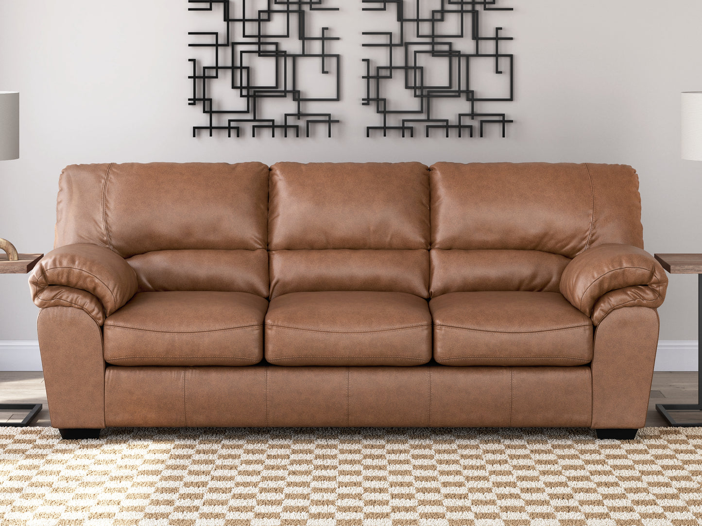 Auburndale Furniture Outlet - Ashley Furniture - WillowBend Living Room - Sofa / Caramel - PC2770438
