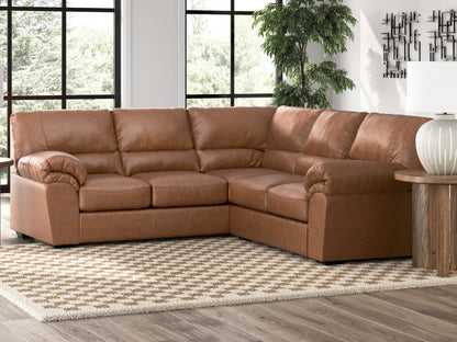 Auburndale Furniture Outlet - Ashley Furniture - WillowBend Sectional - LAF 2-Piece Sectional / Caramel - PC27704S2