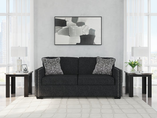 Auburndale Furniture Outlet - Ashley Furniture - Jasmine Peaks Living Room - Ottoman / Coal - 2890414