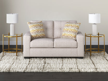 Auburndale Furniture Outlet - Ashley Furniture - Larimer Living Room - Loveseat / Stone - PC2920335