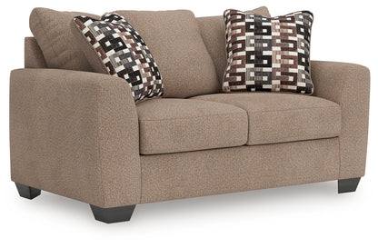 Auburndale Furniture Outlet - Ashley Furniture - Triston-Peaks Living Room - Loveseat / Suede - 3020435