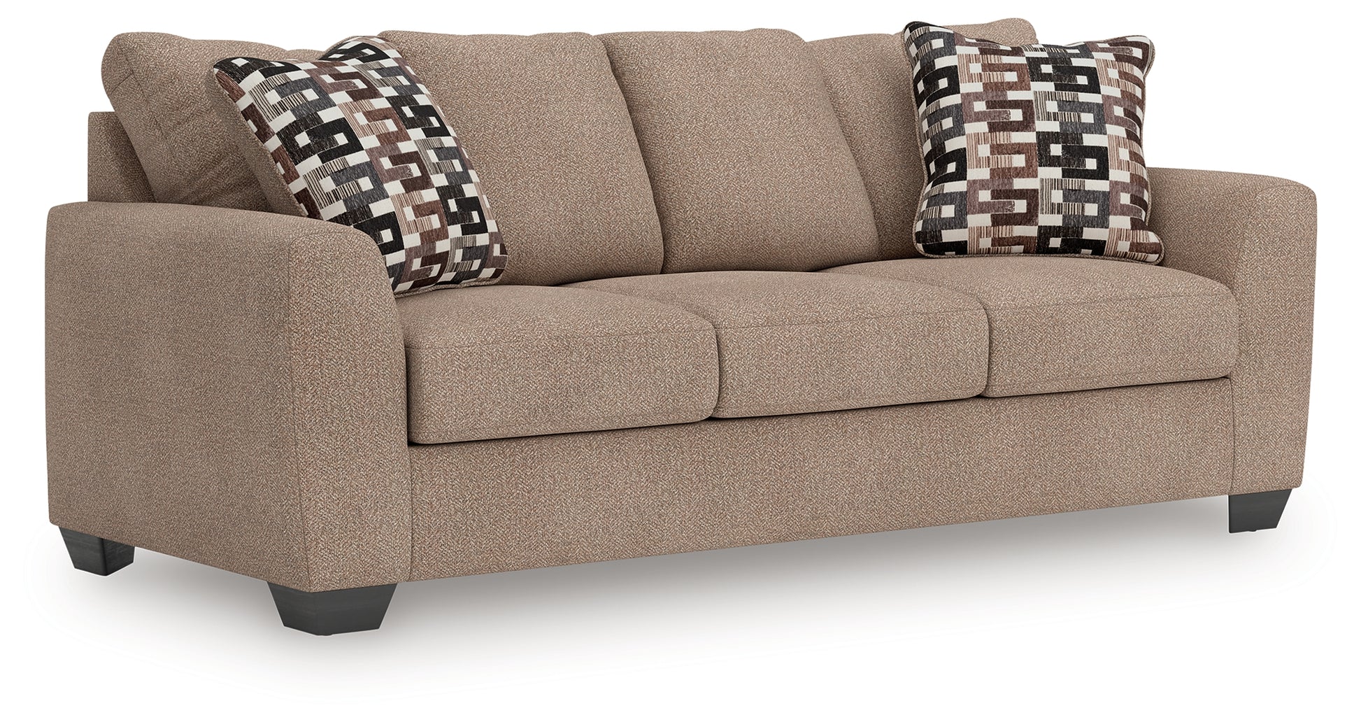 Auburndale Furniture Outlet - Ashley Furniture - Triston-Peaks Living Room - Queen Sofa Sleeper / Suede - 3020439
