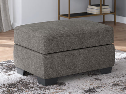 Auburndale Furniture Outlet - Ashley Furniture - Olten Living Room - Ottoman / Graphite - 3130514
