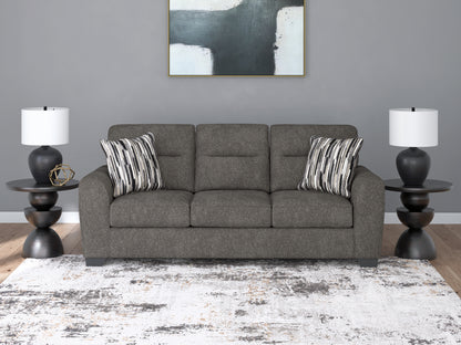 Auburndale Furniture Outlet - Ashley Furniture - Olten Living Room - Sofa / Graphite - 3130538
