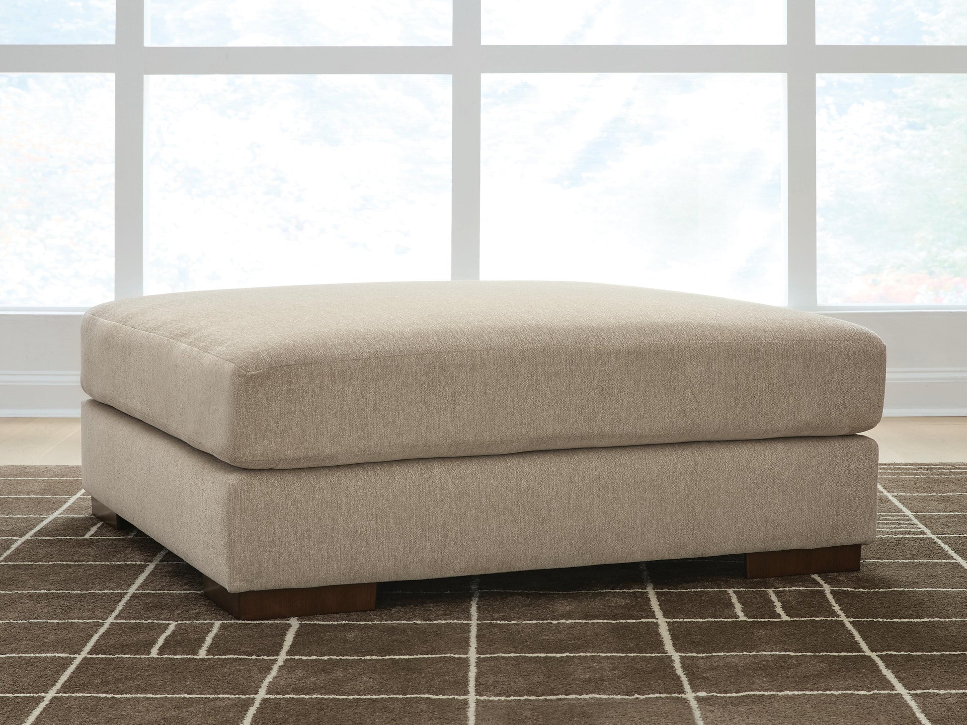 Auburndale Furniture Outlet - Ashley Furniture - Linenhause Living Room - Oversized Accent Ottoman - 3180308