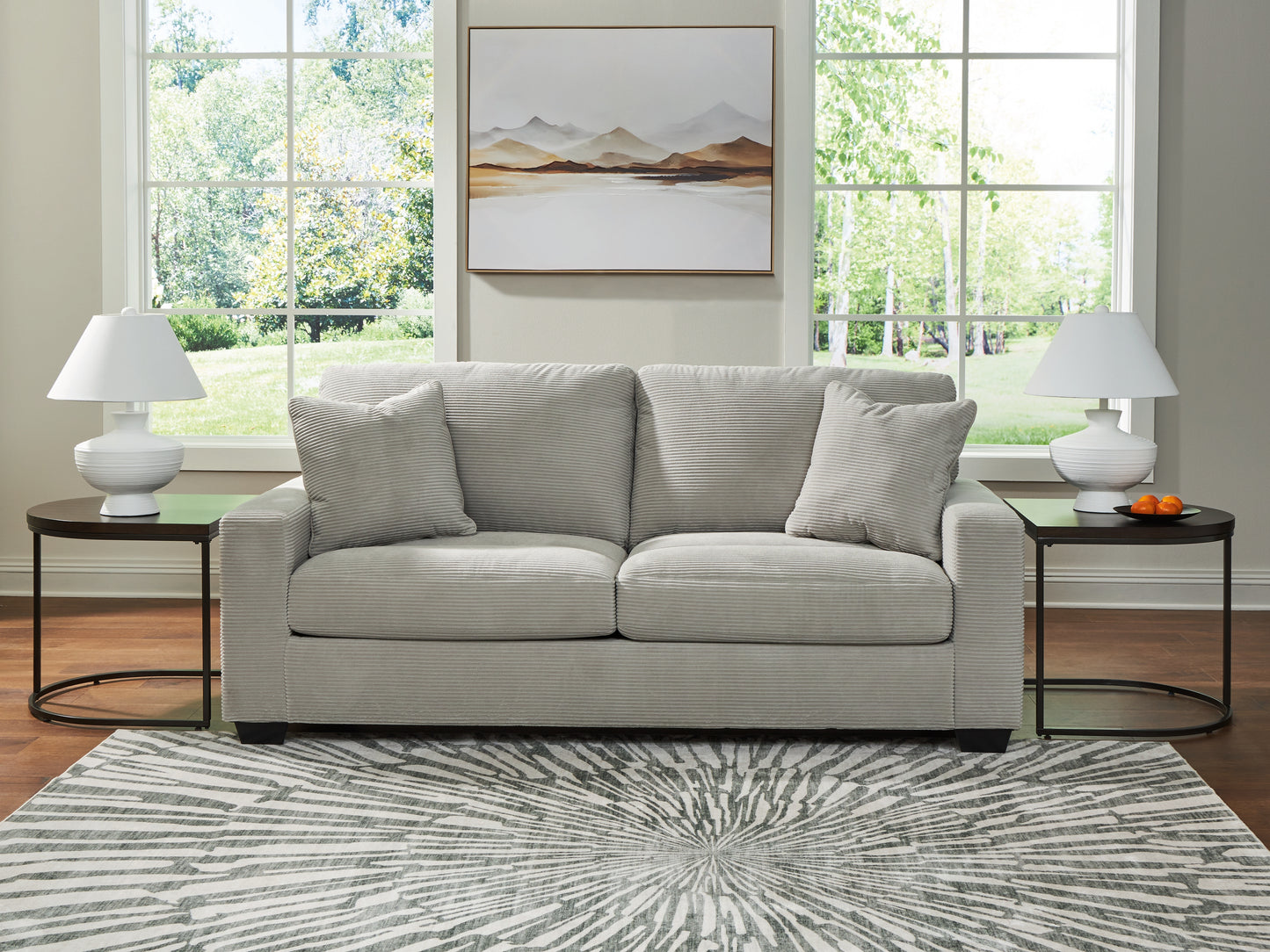 Auburndale Furniture Outlet - Ashley Furniture - Greenbriar Living Room - Sofa / Smoke - PC3200538