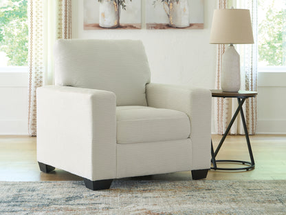Auburndale Furniture Outlet - Ashley Furniture - Greenbriar Living Room - Chair / Ivory - PC3200620