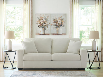 Auburndale Furniture Outlet - Ashley Furniture - Greenbriar Living Room - Sofa / Ivory - PC3200638