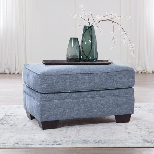 Auburndale Furniture Outlet - Ashley Furniture - Carissa Manor Living Room - Sofa / Denim - 3260438