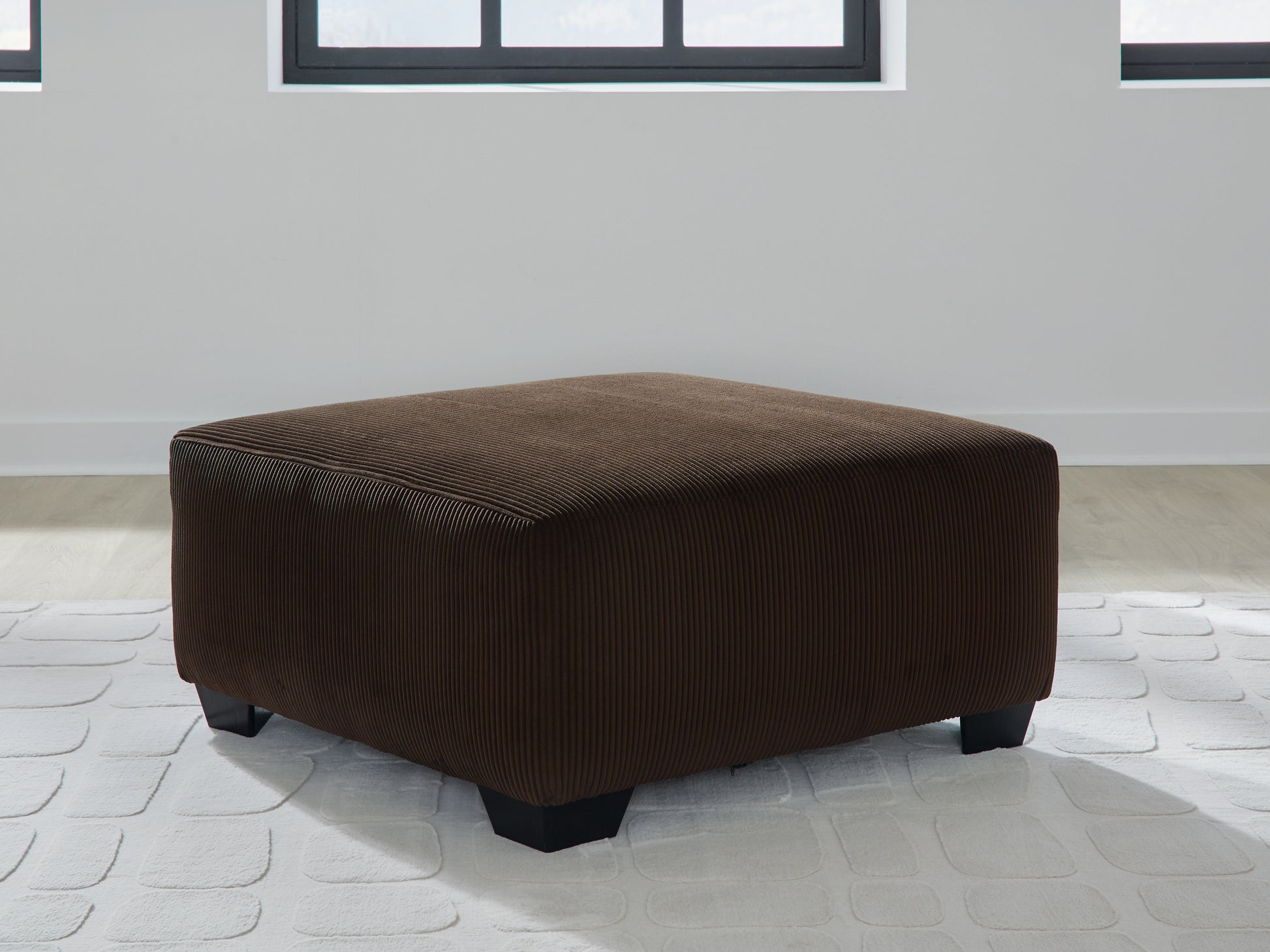 Auburndale Furniture Outlet - Ashley Furniture - Kimlee Living Room - Oversized Accent Ottoman / Chocolate - PC3560308