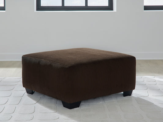 Auburndale Furniture Outlet - Ashley Furniture - Kimlee Living Room - Oversized Accent Ottoman / Chocolate - PC3560308
