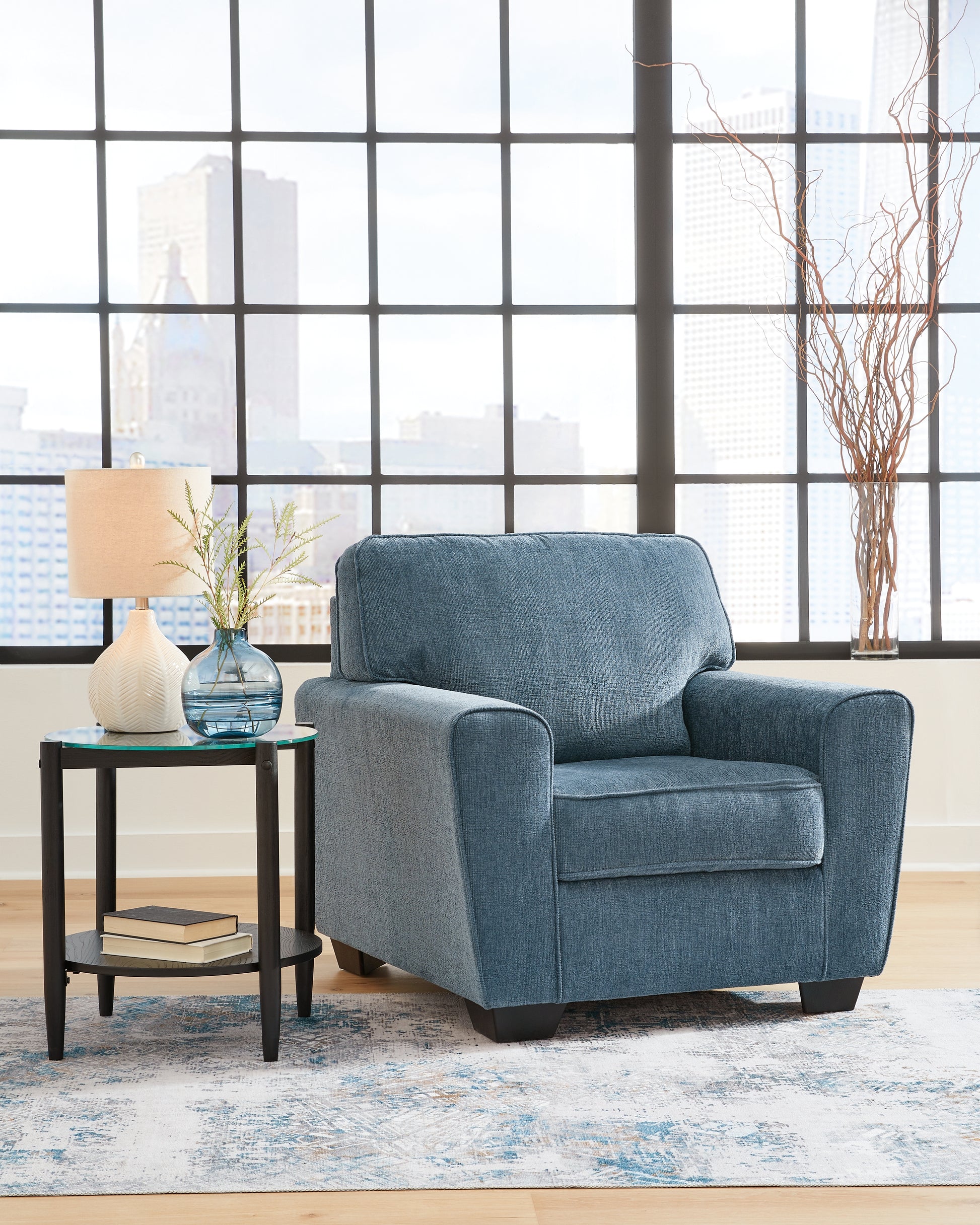 Auburndale Furniture Outlet - Ashley Furniture - Cashton Living Room - Chair / Blue - 4060520