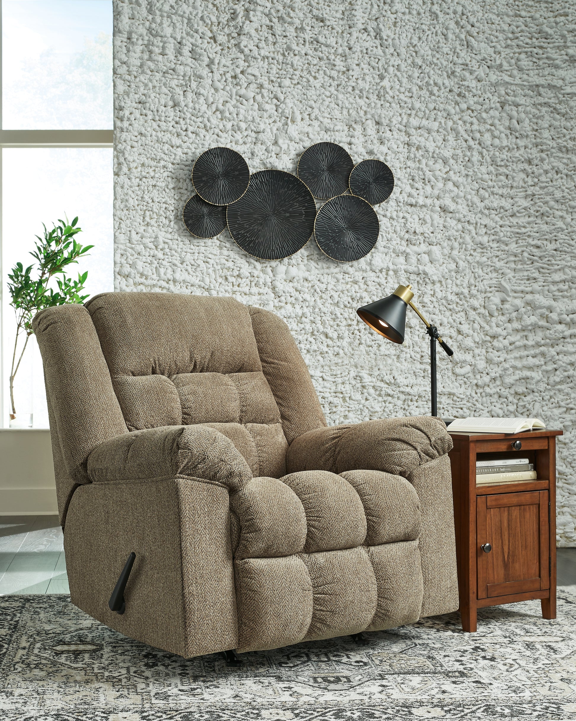 Auburndale Furniture Outlet - Ashley Furniture - Kegler Living Room - Rocker Recliner / Briar - 4450525
