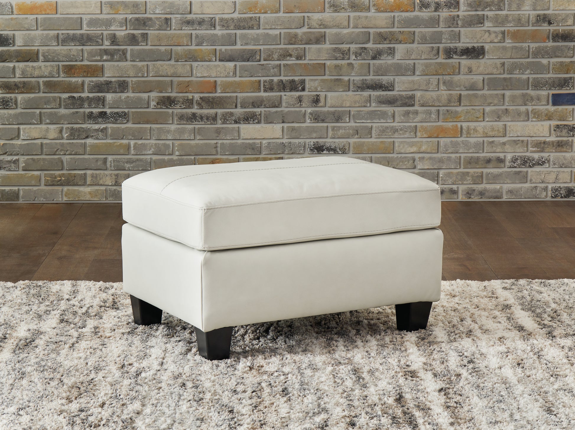 Auburndale Furniture Outlet - Ashley Furniture - Genoa Living Room - Ottoman / Coconut - 4770414