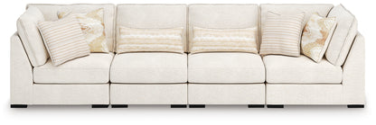 Auburndale Furniture Outlet - Ashley Furniture - Donelson Creek Sectional - 5-Piece Sectional / Vanilla - 48002S1