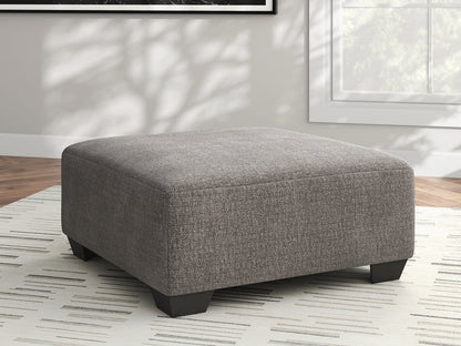Auburndale Furniture Outlet - Ashley Furniture - Newellen Living Room - Oversized Accent Ottoman / Greystone - 4840508