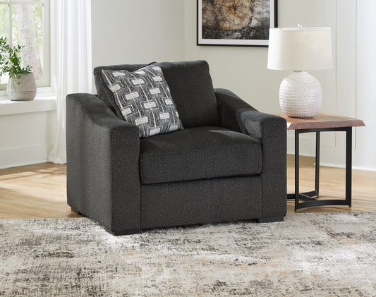 Auburndale Furniture Outlet - Ashley Furniture - Wryenlynn Living Room - Sofa / Onyx - 4940538