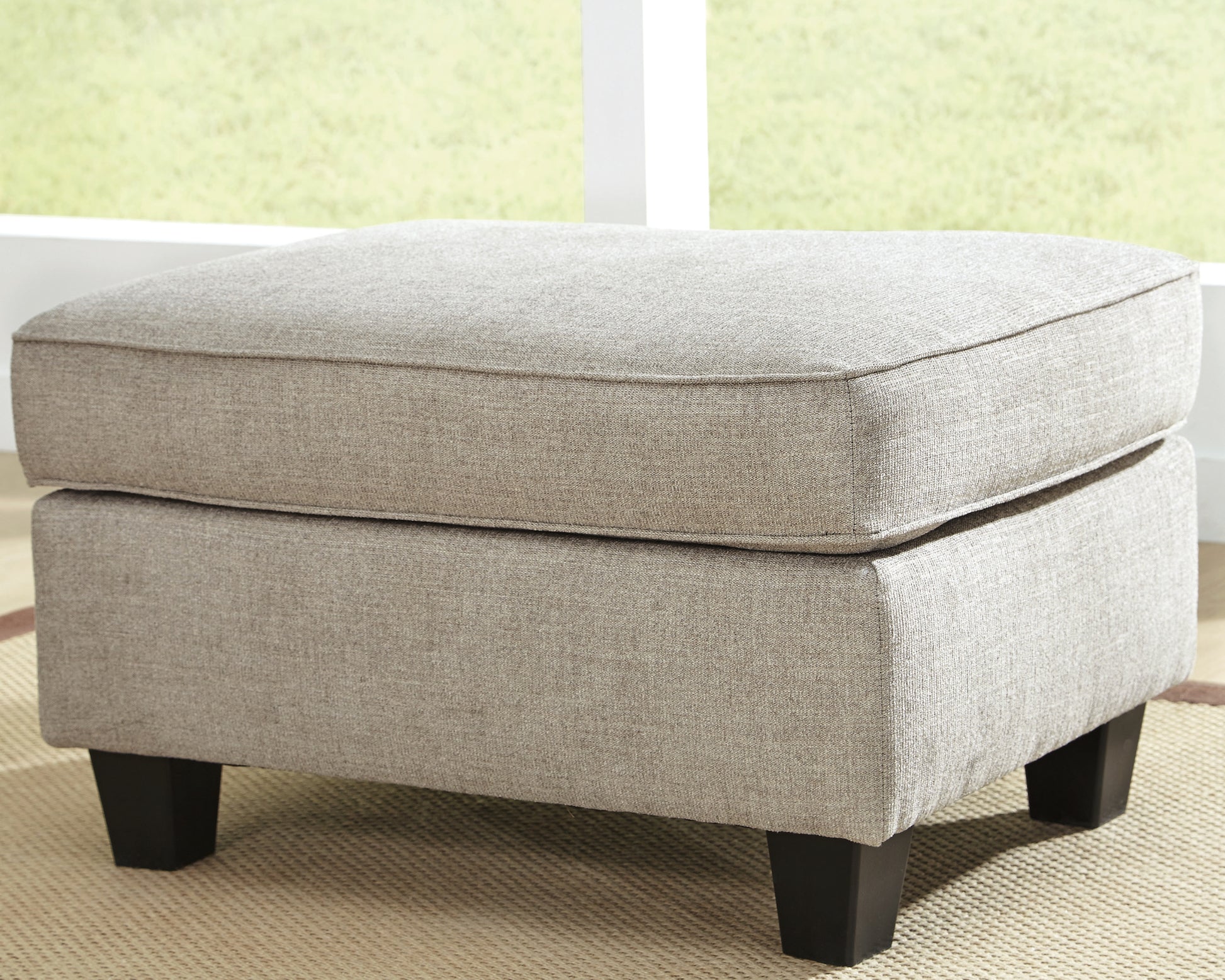 Auburndale Furniture Outlet - Ashley Furniture - Abney Living Room - Ottoman / Driftwood - 4970114