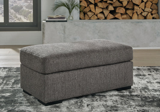 Auburndale Furniture Outlet - Ashley Furniture - Gardiner Living Room - Ottoman / Pewter - 5240414