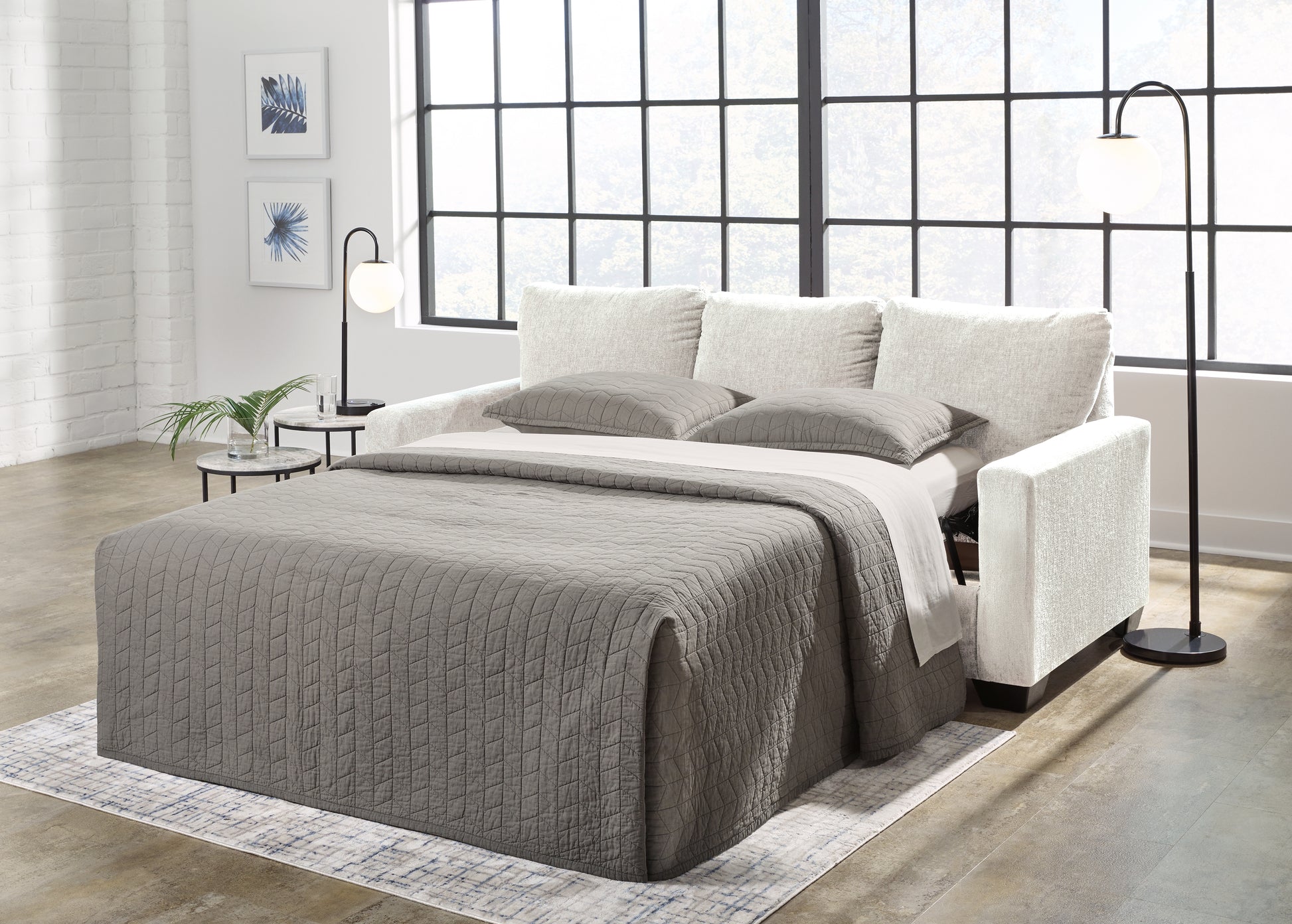 Auburndale Furniture Outlet - Ashley Furniture - Rannis Living Room - Rocker Recliner / Pewter - 5360225