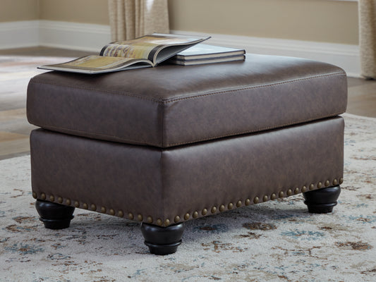 Auburndale Furniture Outlet - Ashley Furniture - Roxmere Living Room - Queen Sofa Sleeper / Umber - 5550339