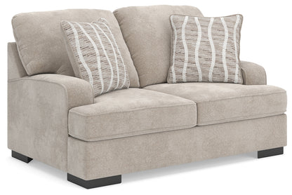Auburndale Furniture Outlet - Ashley Furniture - High Profile Living Room - Loveseat / Taupe - 5990235