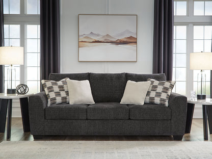 Auburndale Furniture Outlet - Ashley Furniture - Loreo Living Room - Sofa / Ebony - 6310138
