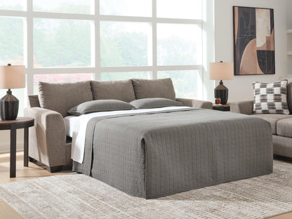 Auburndale Furniture Outlet - Ashley Furniture - Loreo Living Room - Queen Sofa Sleeper / Truffle - 6310239