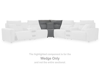 Auburndale Furniture Outlet - Ashley Furniture - ModMax II Sectional - Wedge / Salt and Pepper - 6590677