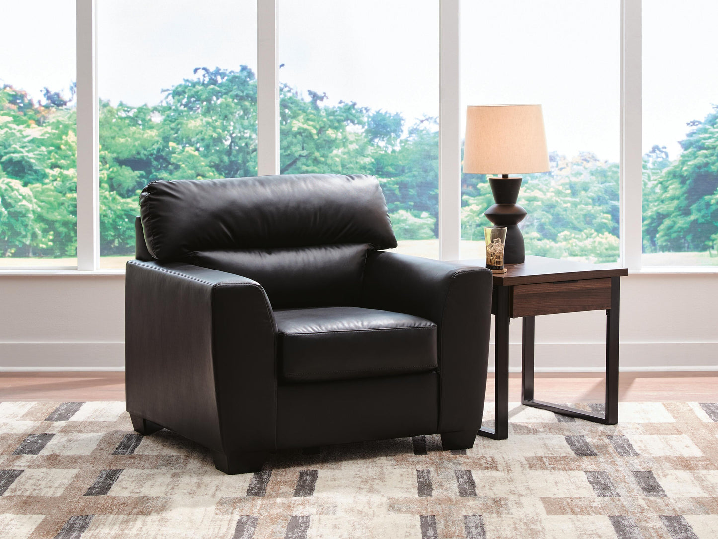 Auburndale Furniture Outlet - Ashley Furniture - Glennbre Living Room - Chair / Midnight - PC6980420