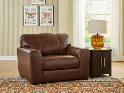Auburndale Furniture Outlet - Ashley Furniture - Brogliano Living Room - Chair and a Half / Canyon - PC7290723