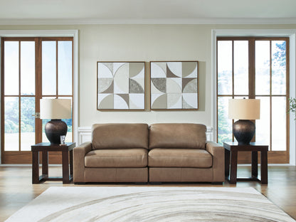 Auburndale Furniture Outlet - Ashley Furniture - Veronella Sectional - RAF 2-Piece Sectional Sofa / Sahara - 76106S1