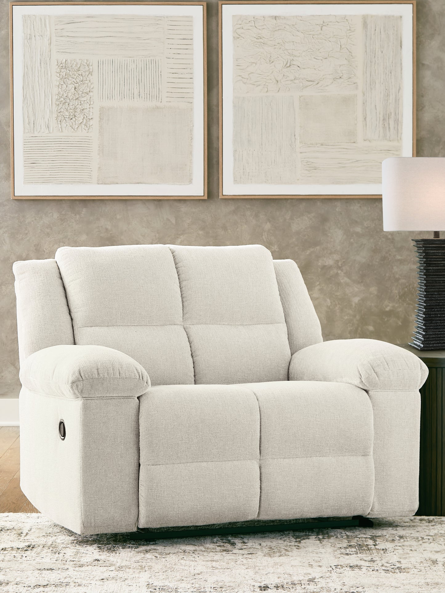 Auburndale Furniture Outlet - Ashley Furniture - Orlen Living Room - Zero Wall Wide Seat Recliner / Winter - 8160252