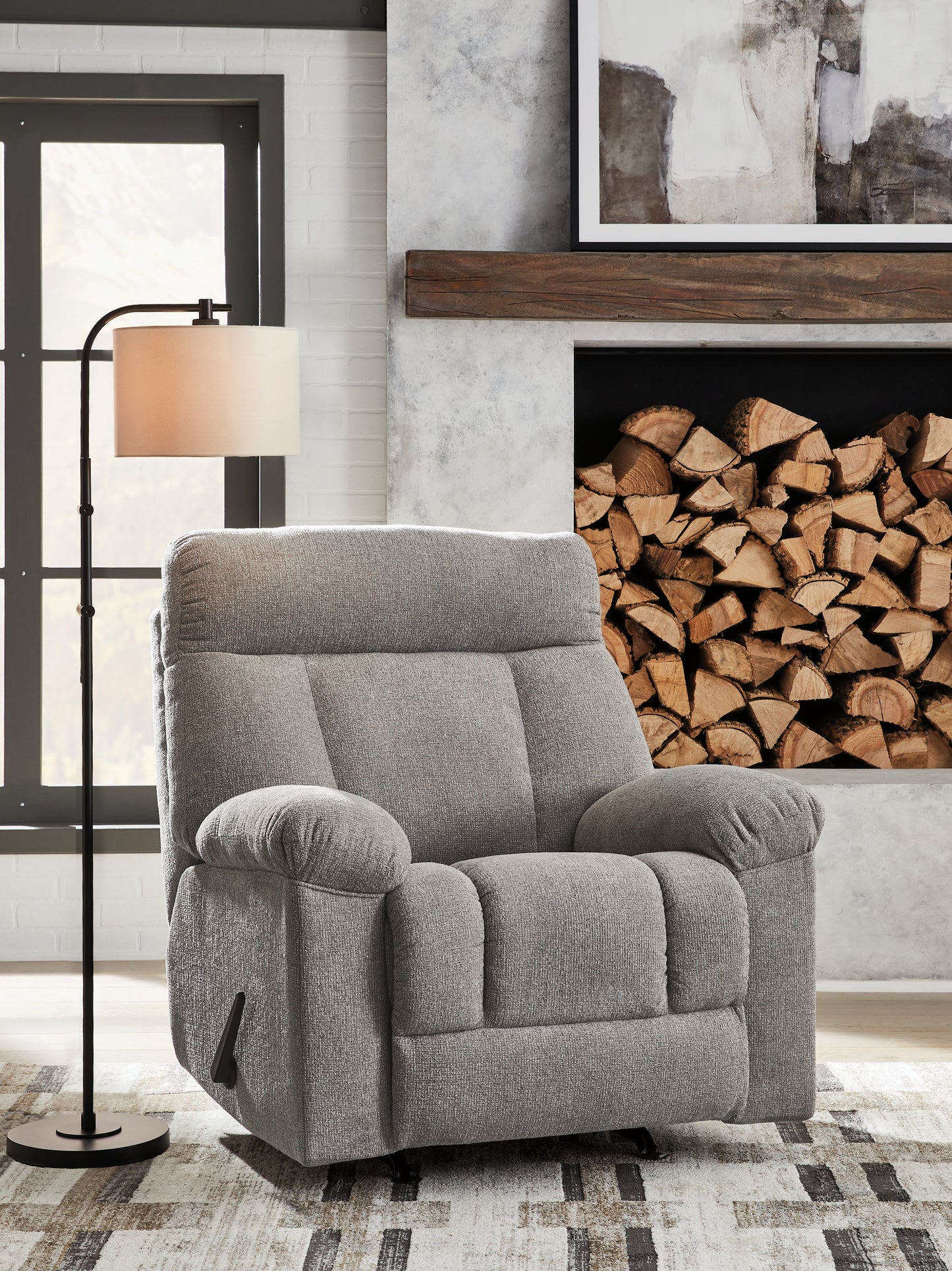 Auburndale Furniture Outlet - Ashley Furniture - Hoyne Park Living Room - Rocker Recliner - PC8281625