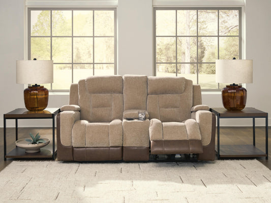 Auburndale Furniture Outlet - Ashley Furniture - Mixed Motion Living Room - PWR REC Loveseat/CON/ADJ HDRST - PC8350418