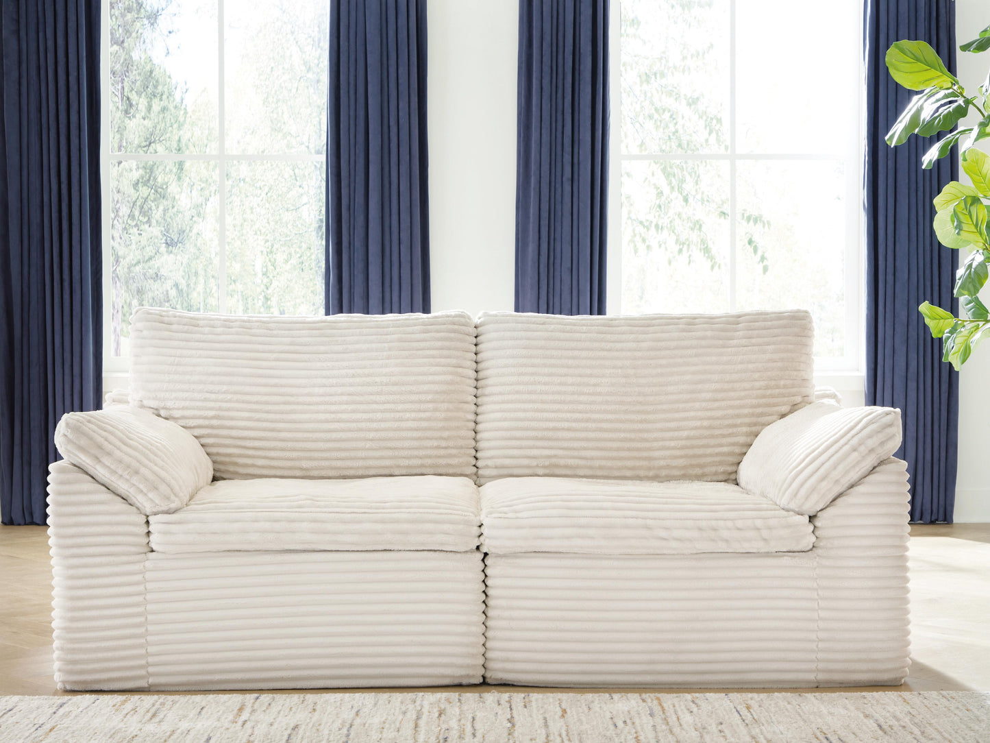Auburndale Furniture Outlet - Ashley Furniture - Fannin Sectional - LAF/RAF Corner Chair (Set of 2) - PC8430451