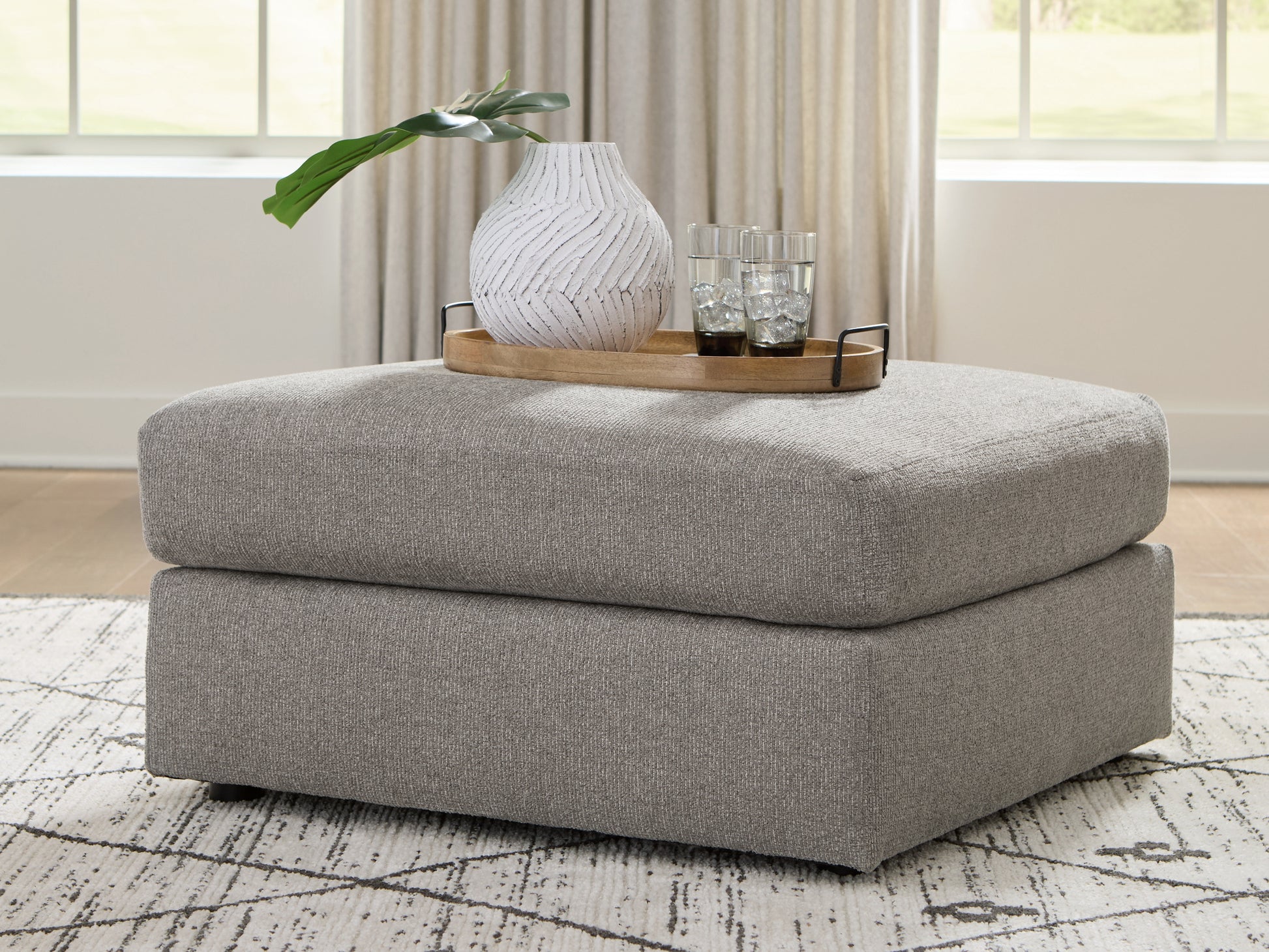 Auburndale Furniture Outlet - Ashley Furniture - Lindon Living Room - Oversized Accent Ottoman - 8470408