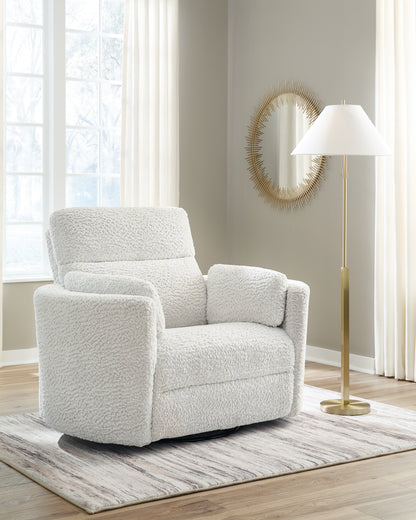 Auburndale Furniture Outlet - Ashley Furniture - Gosaldo Living Room - Swivel Glider Power Recliner - PC8630395