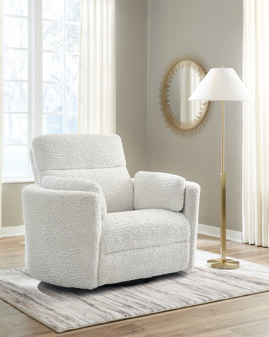 Auburndale Furniture Outlet - Ashley Furniture - Gosaldo Living Room - Swivel Glider Power Recliner - PC8630395