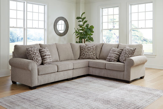 Auburndale Furniture Outlet - Ashley Furniture - Claireah Sectional - LAF 3-Piece Sectional / Umber - 90603S3