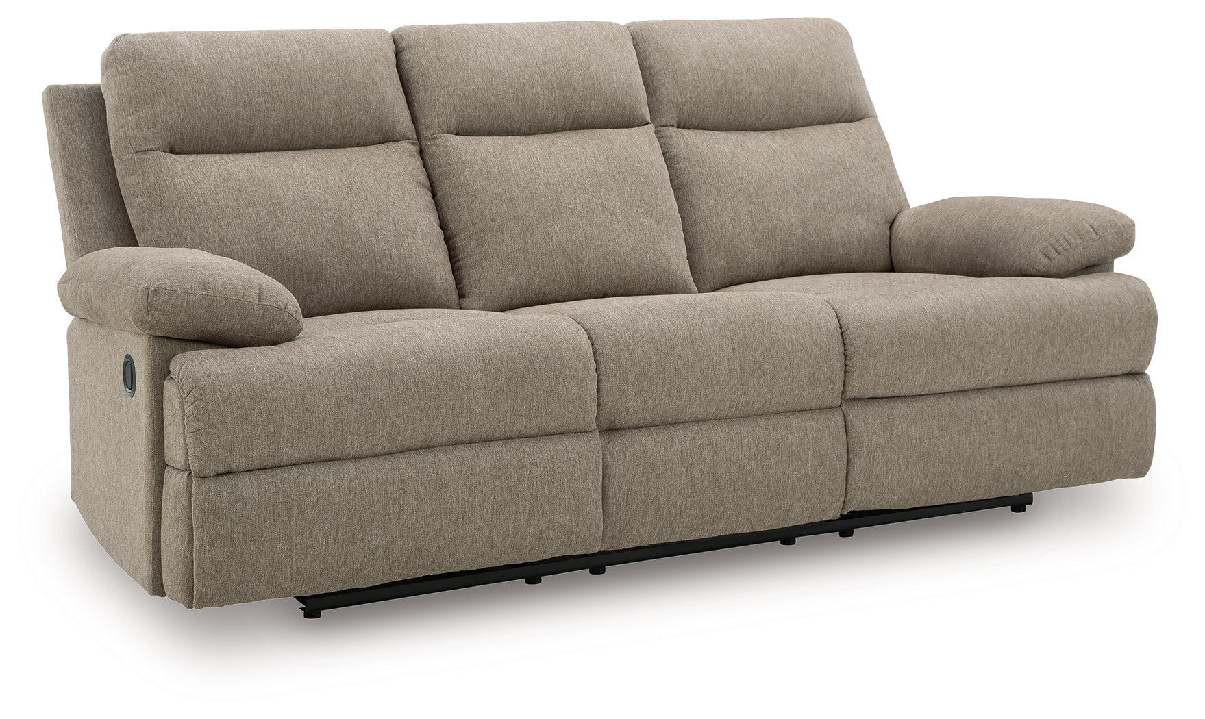 Auburndale Furniture Outlet - Ashley Furniture - Side-Swipe Living Room - Reclining Loveseat / Mocha - PC9140586