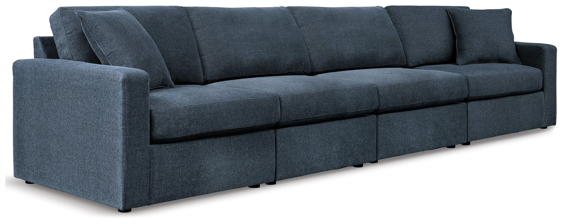 Auburndale Furniture Outlet - Ashley Furniture - Modmax Sectional - RAF 4-Piece Sectional / Ink - 92101S10