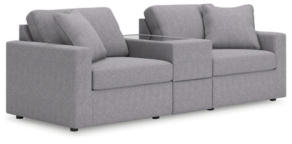Auburndale Furniture Outlet - Ashley Furniture - Modmax Sectional - RAF 3-Piece Sectional / Granite - 92104S3