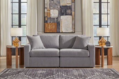 Auburndale Furniture Outlet - Ashley Furniture - Modmax Sectional - RAF 2-Piece Sectional / Granite - 92104S1