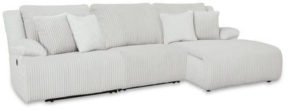 Auburndale Furniture Outlet - Ashley Furniture - Top Tier Sectional - 3-Piece Sectional Chofa / Alloy - 92706S10