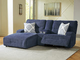 3-Piece Power Reclining Sectional Sofa with Chaise