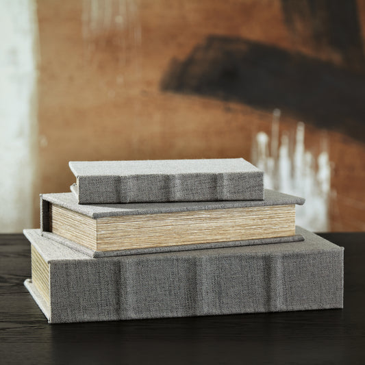 Auburndale Furniture Outlet - Ashley Furniture - Jolina Box (Set of 3) - Box Set (3/CN) / Gray - A2000487