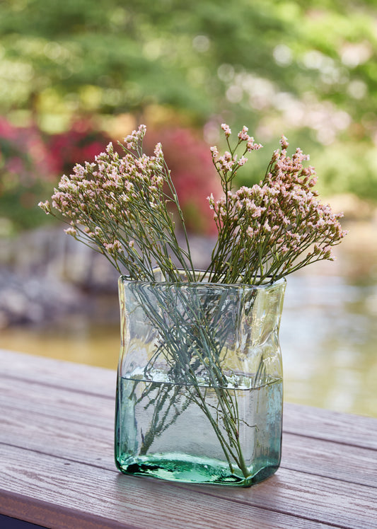 Auburndale Furniture Outlet - Ashley Furniture - Taylow Vase - Vase (3/CS) / Green - A2000536