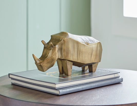 Auburndale Furniture Outlet - Ashley Furniture - Gentwell Sculpture - Sculpture / Antique Gold Finish - A2000665